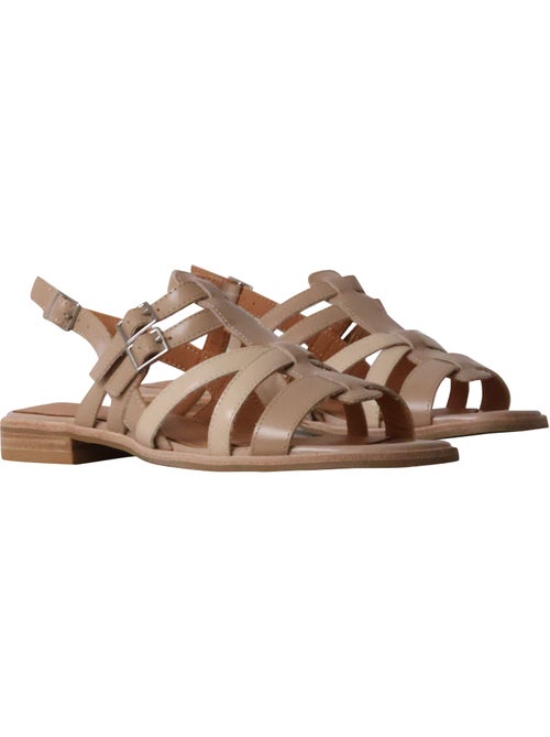 Sandales Cuir Emilie Karston Ariette - Kiabi