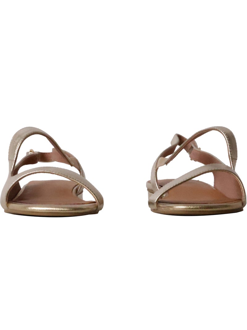 Sandales Cuir Emilie Karston Ashley Blanc nacré - Kiabi