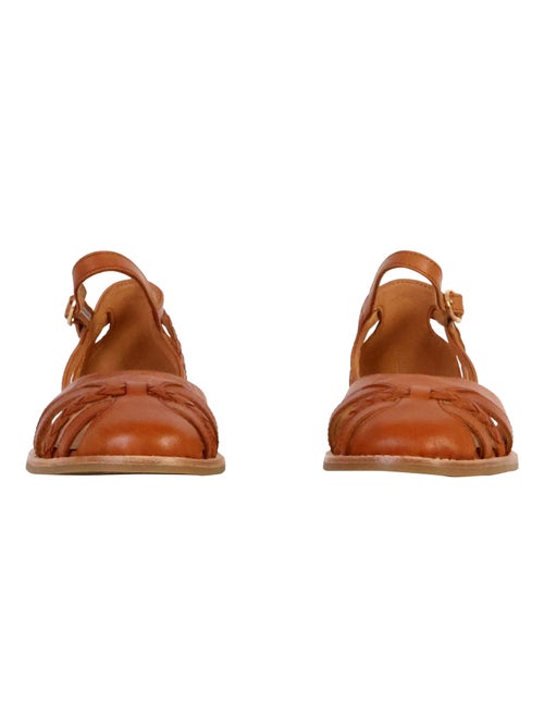 Sandales Cuir Emilie Karston Jinette - Kiabi