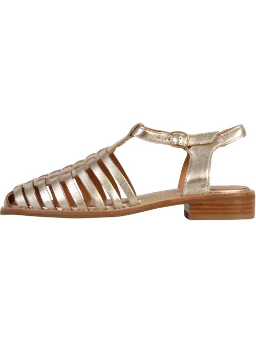 Sandales Cuir Emilie Karston Jipas - Kiabi