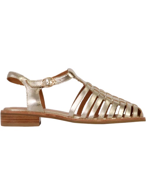 Sandales Cuir Emilie Karston Jipas - Kiabi