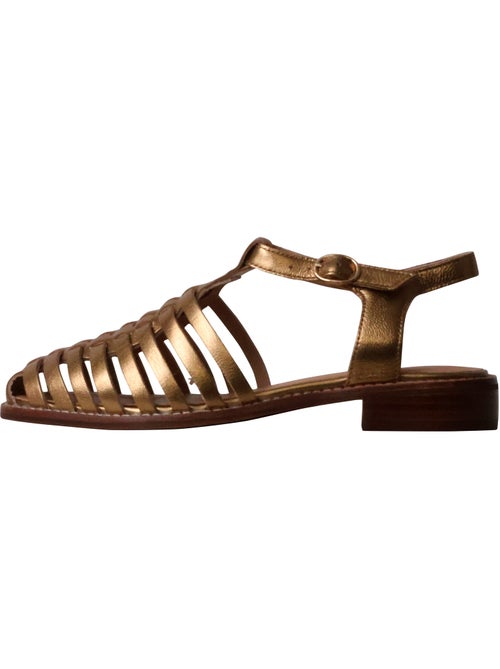 Sandales Cuir Emilie Karston Jipas - Kiabi