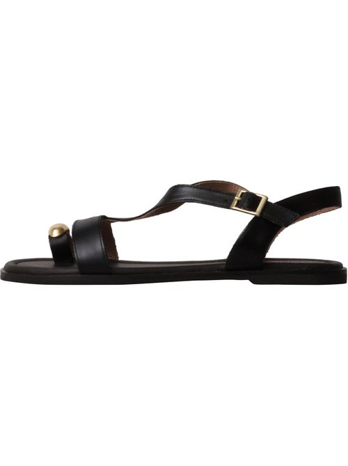 Sandales Cuir Emilie Karston Lynda - Kiabi