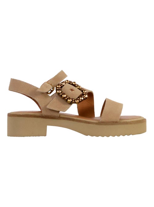 Sandales Cuir Emilie Karston Valancia - Kiabi