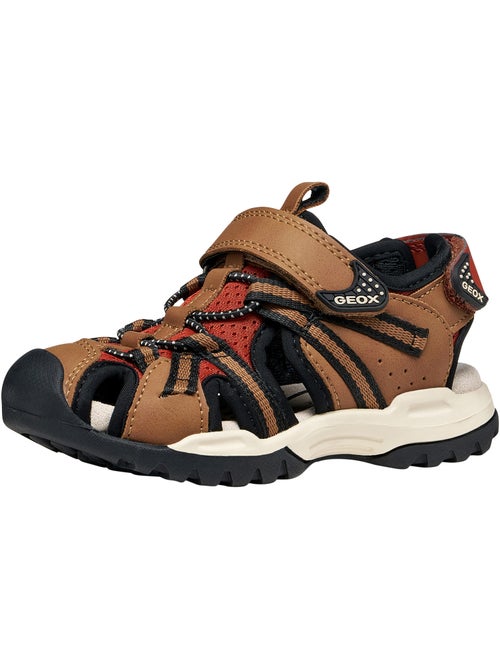Sandales Cuir Enfant Geox Borealis - Kiabi