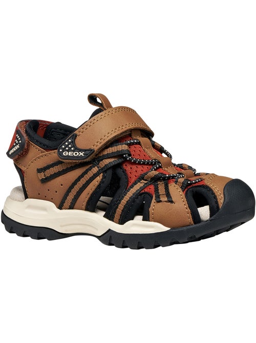 Sandales Cuir Enfant Geox Borealis - Kiabi