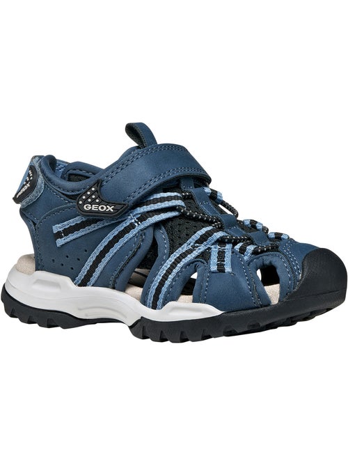 Sandales Cuir Enfant Geox Borealis - Kiabi