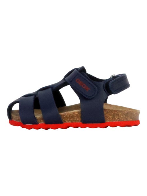 Sandales Cuir Enfant Geox Chalki - Kiabi