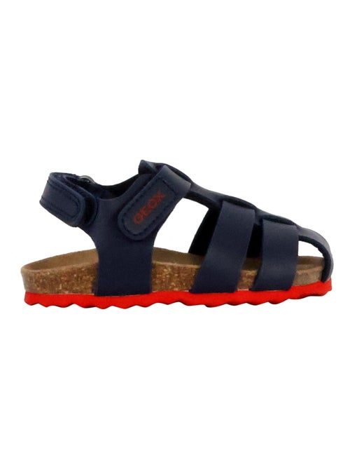 Sandales Cuir Enfant Geox Chalki - Kiabi
