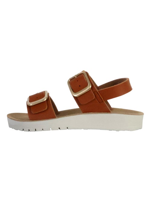 Sandales Cuir Enfant Geox Costarei - Kiabi