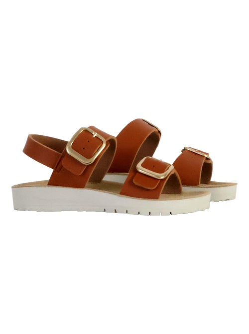 Sandales Cuir Enfant Geox Costarei - Kiabi