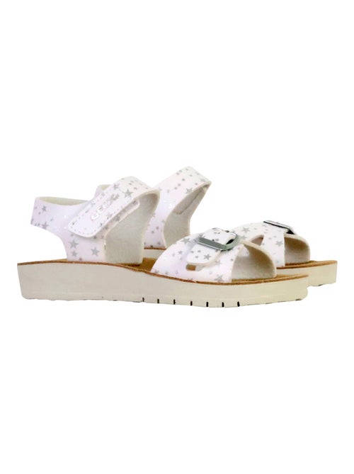 Sandales Cuir Enfant Geox Costarei - Kiabi
