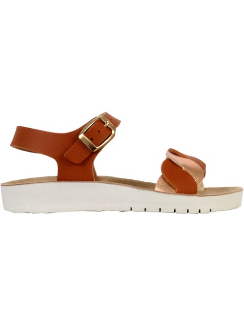 Sandales Cuir Enfant Geox Costarei - Kiabi