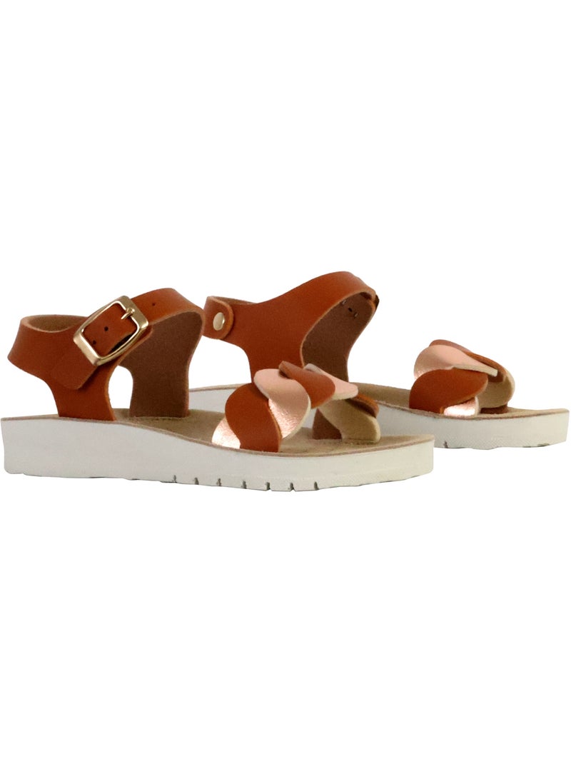 Sandales Cuir Enfant Geox Costarei Multicolore - Kiabi