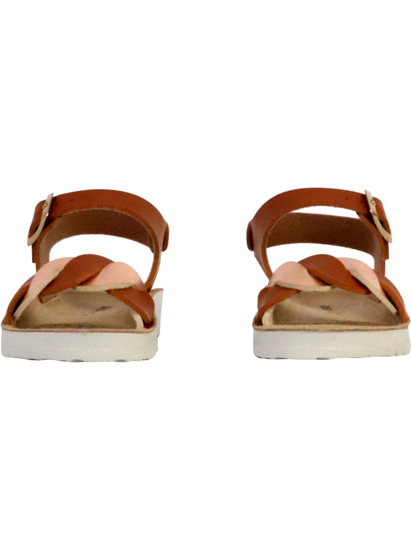 Sandales Cuir Enfant Geox Costarei Multicolore - Kiabi