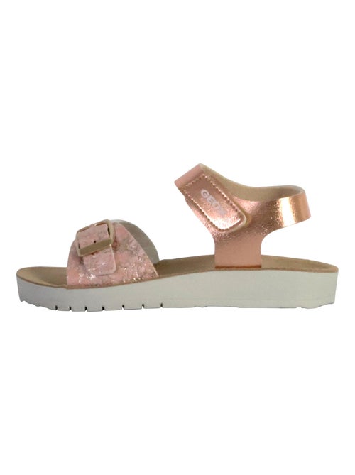 Sandales Cuir Enfant Geox Costarei - Kiabi