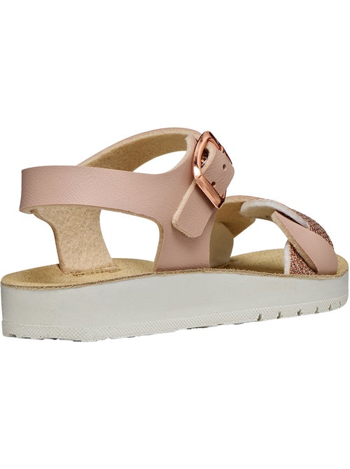 Sandales Cuir Enfant Geox Costarei - Kiabi