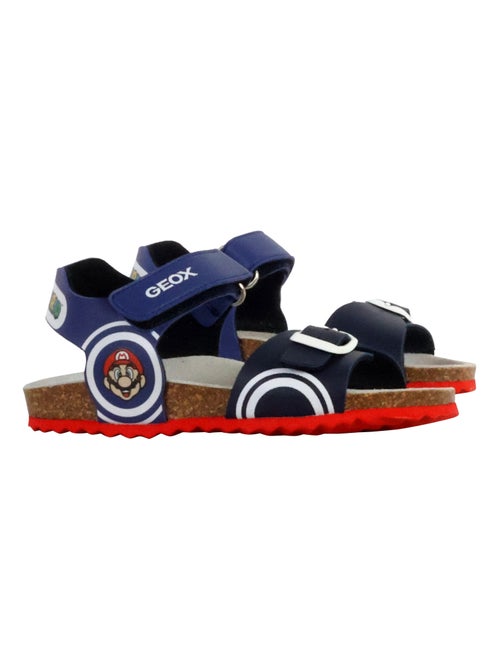 Sandales Cuir Enfant Geox Ghita - Kiabi