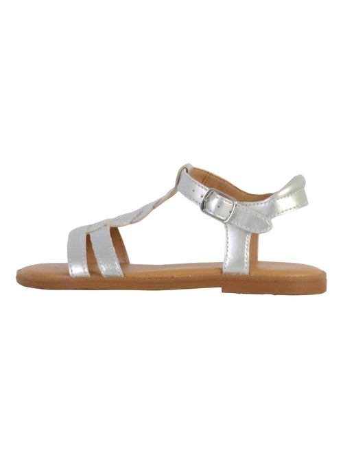 Sandales Cuir Enfant Geox Karly - Kiabi
