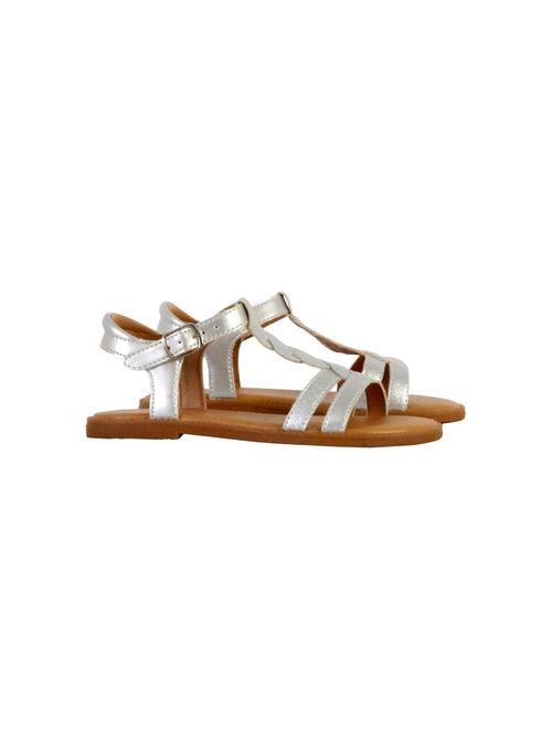 Sandales Cuir Enfant Geox Karly - Kiabi
