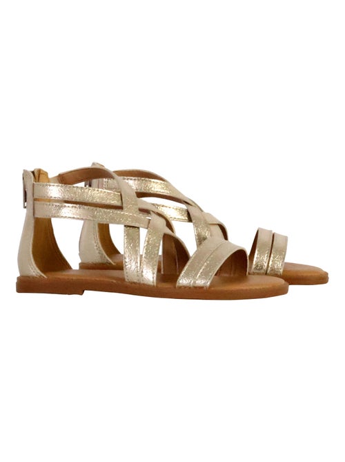 Sandales Cuir Enfant Geox Karly - Kiabi