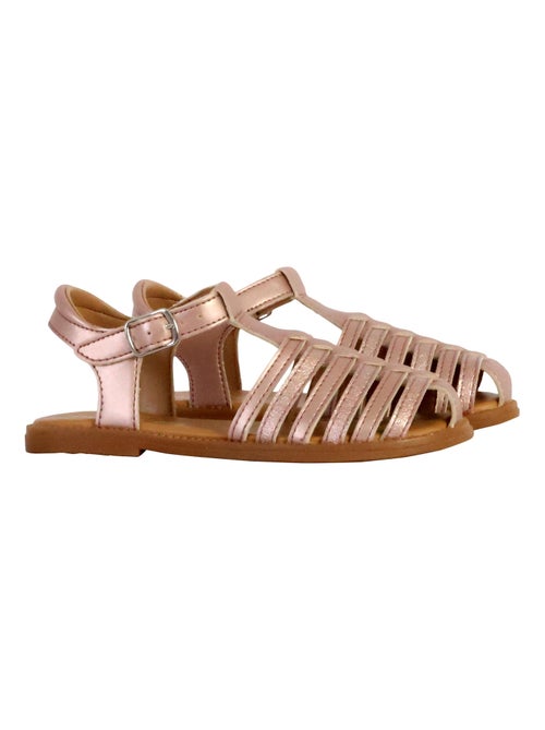Sandales Cuir Enfant Geox Karly - Kiabi