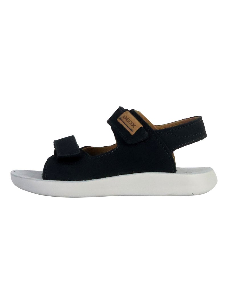 Sandales Cuir Enfant Geox LightFloppy Bleu marine - Kiabi