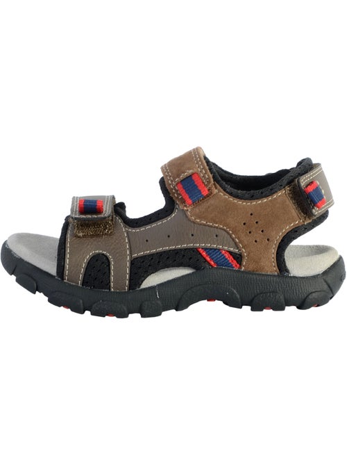 Sandales Cuir Enfant Geox Strada - Kiabi