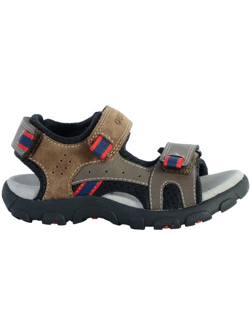 Sandales Cuir Enfant Geox Strada - Kiabi