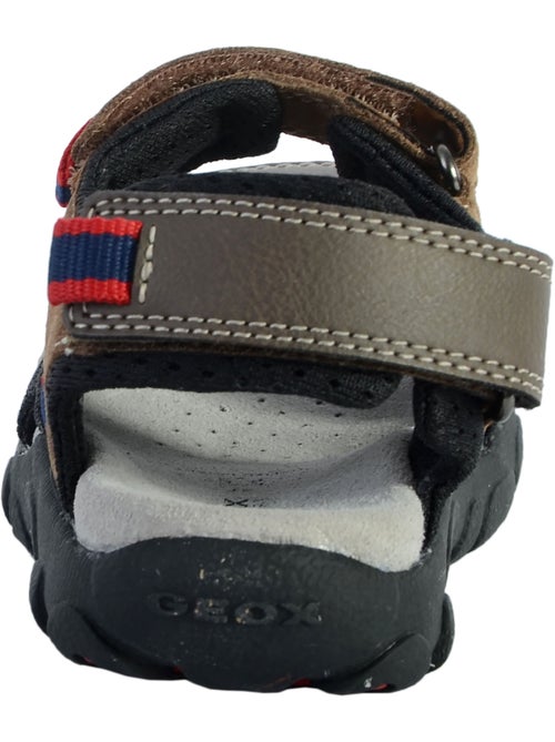 Sandales Cuir Enfant Geox Strada - Kiabi