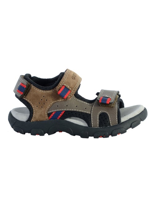 Sandales Cuir Enfant Geox Strada - Kiabi