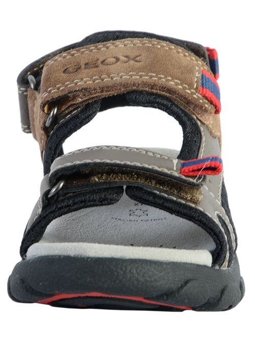Sandales Cuir Enfant Geox Strada - Kiabi