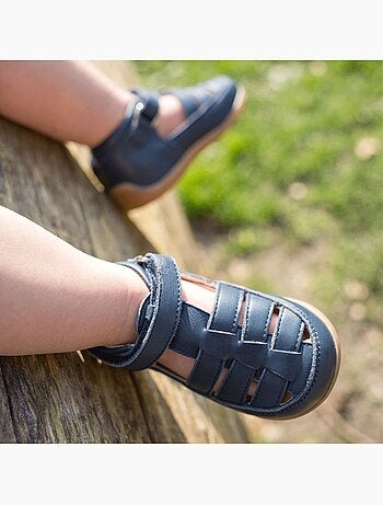 Sandales cuir enfant Rocky
