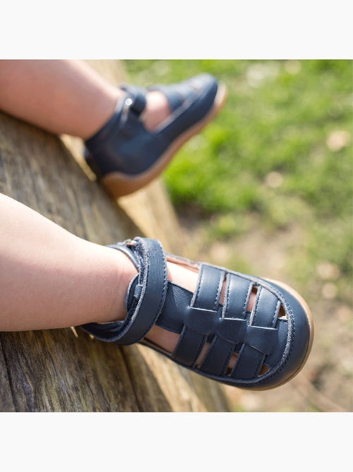 Sandales cuir enfant Rocky - Kiabi