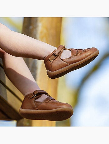 Sandales cuir enfant Rocky