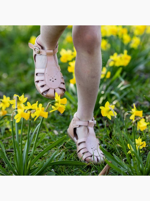 Sandales cuir enfant Suzie - Kiabi
