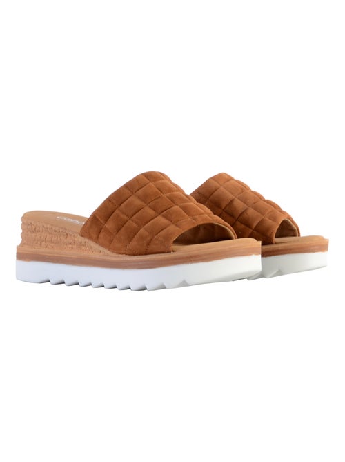 Sandales Cuir Gabor Brandy - Kiabi