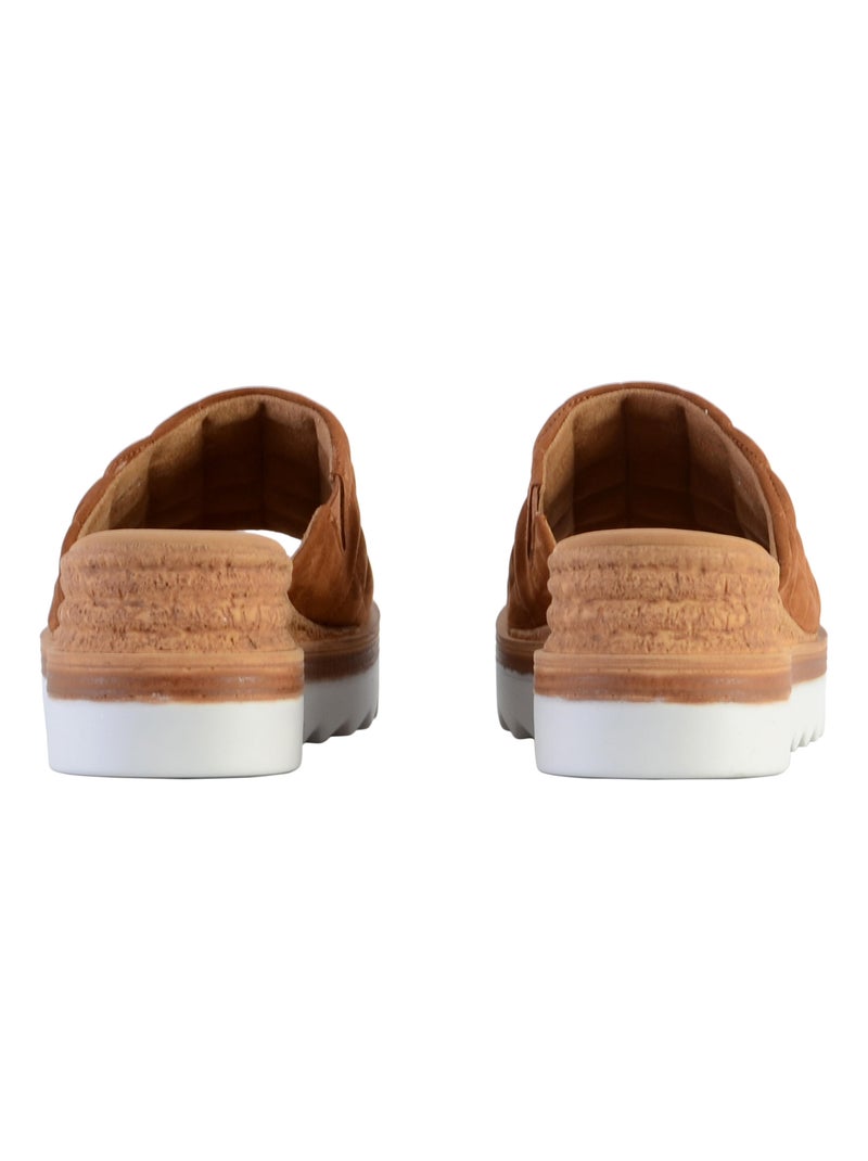 Sandales Cuir Gabor Brandy Marron - Kiabi