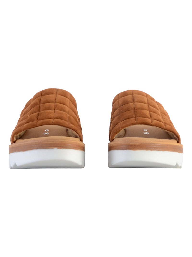 Sandales Cuir Gabor Brandy Marron - Kiabi