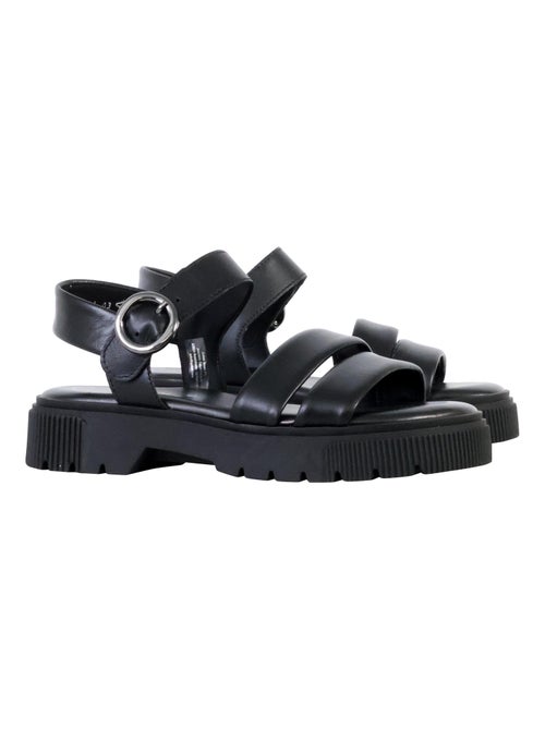 Sandales Cuir Gabor Lamnappa - Kiabi Sandales Cuir Gabor Lamnappa - Kiabi