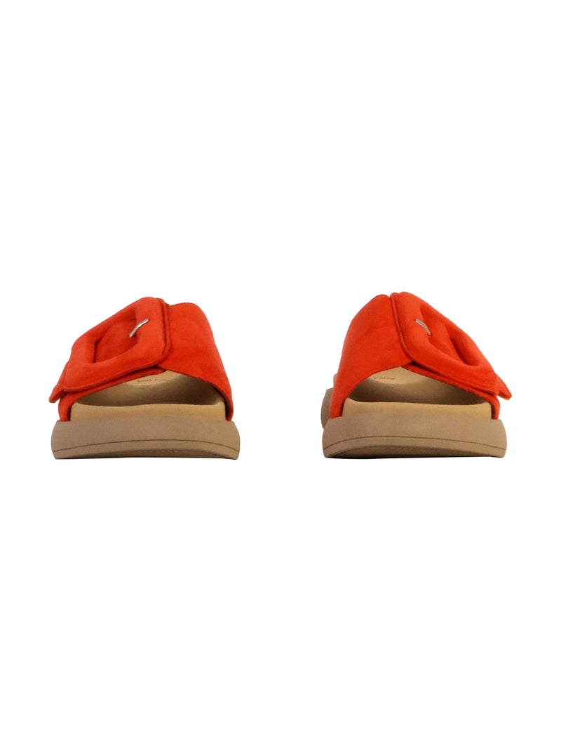 Sandales Cuir Gabor Samtchevreau Rose - Kiabi