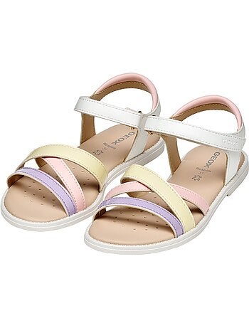 Sandales Cuir Geox Enfant J S Karly G D Synt Lea
