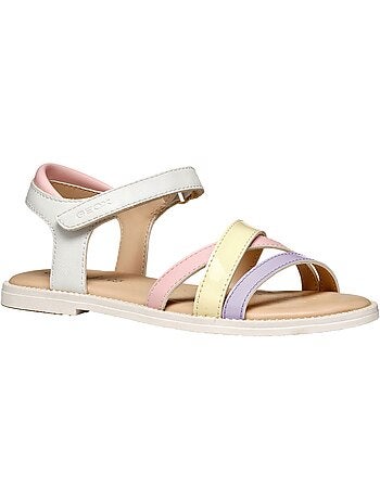 Sandales Cuir Geox Enfant J S Karly G D Synt Lea