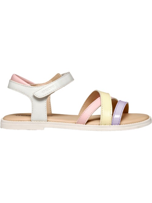 Sandales Cuir Geox Enfant J S Karly G D Synt Lea - Kiabi