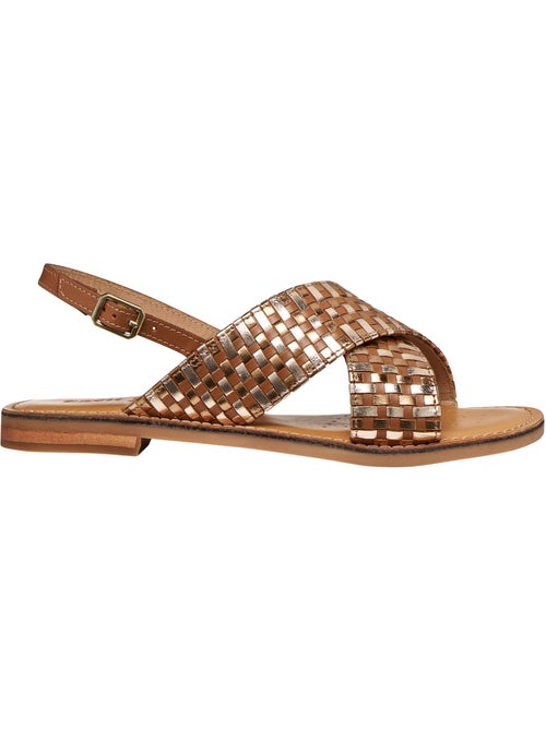 Sandales Cuir Geox Manddalusia - Kiabi
