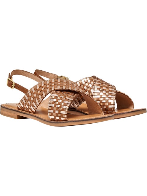 Sandales Cuir Geox Manddalusia - Kiabi