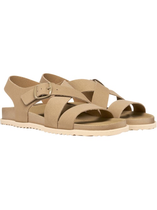 Sandales Cuir Geox Sandybett - Kiabi