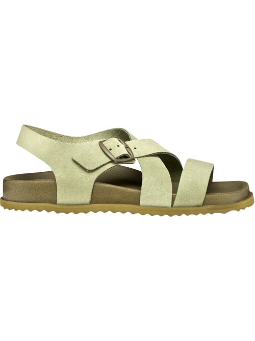 Sandales Cuir Geox Sandybett - Kiabi