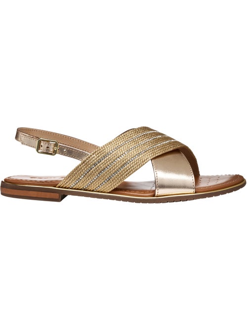 Sandales Cuir Geox Sozy Plus - Kiabi