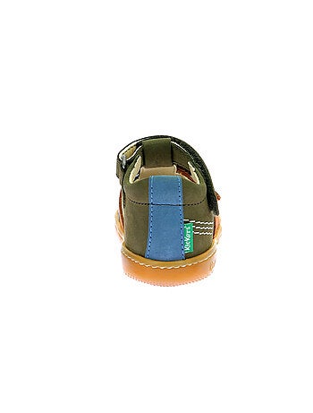 Sandales Cuir Kick Bazar Kickers